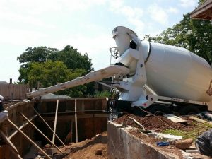 Richmond Ready Mix site truck